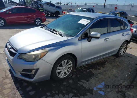 2015 Subaru Impreza 2.0I Premium из США, поврежденный, VIN JF1GPAC68F8233740